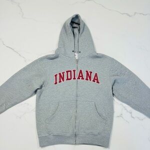 Vintage Indiana Zip Up Hoodie